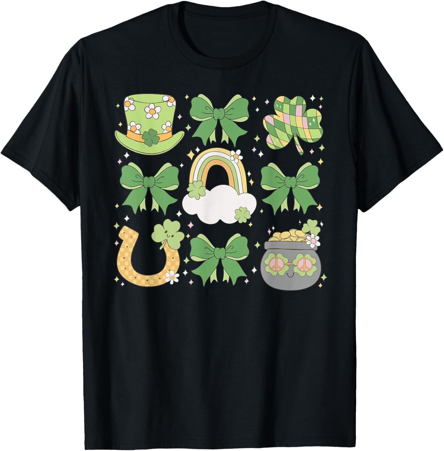 Western Howdy Lucky T-Shirt - T-Shirt | Black