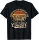 Never Killed A Mountain Lion But I've Choked A Cougar T-Shirt - T-Shirt | Black