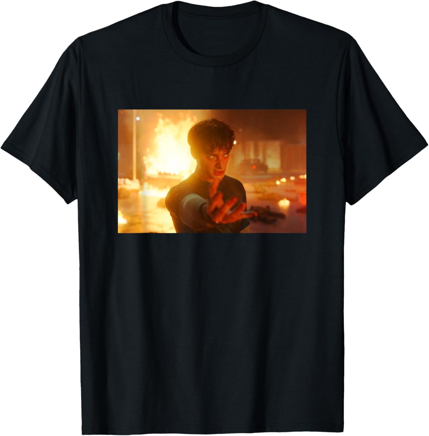 Stranger Things Will Byers Powers Vs Vecna Season 5 Vol 1 T-Shirt - T-Shirt | Black