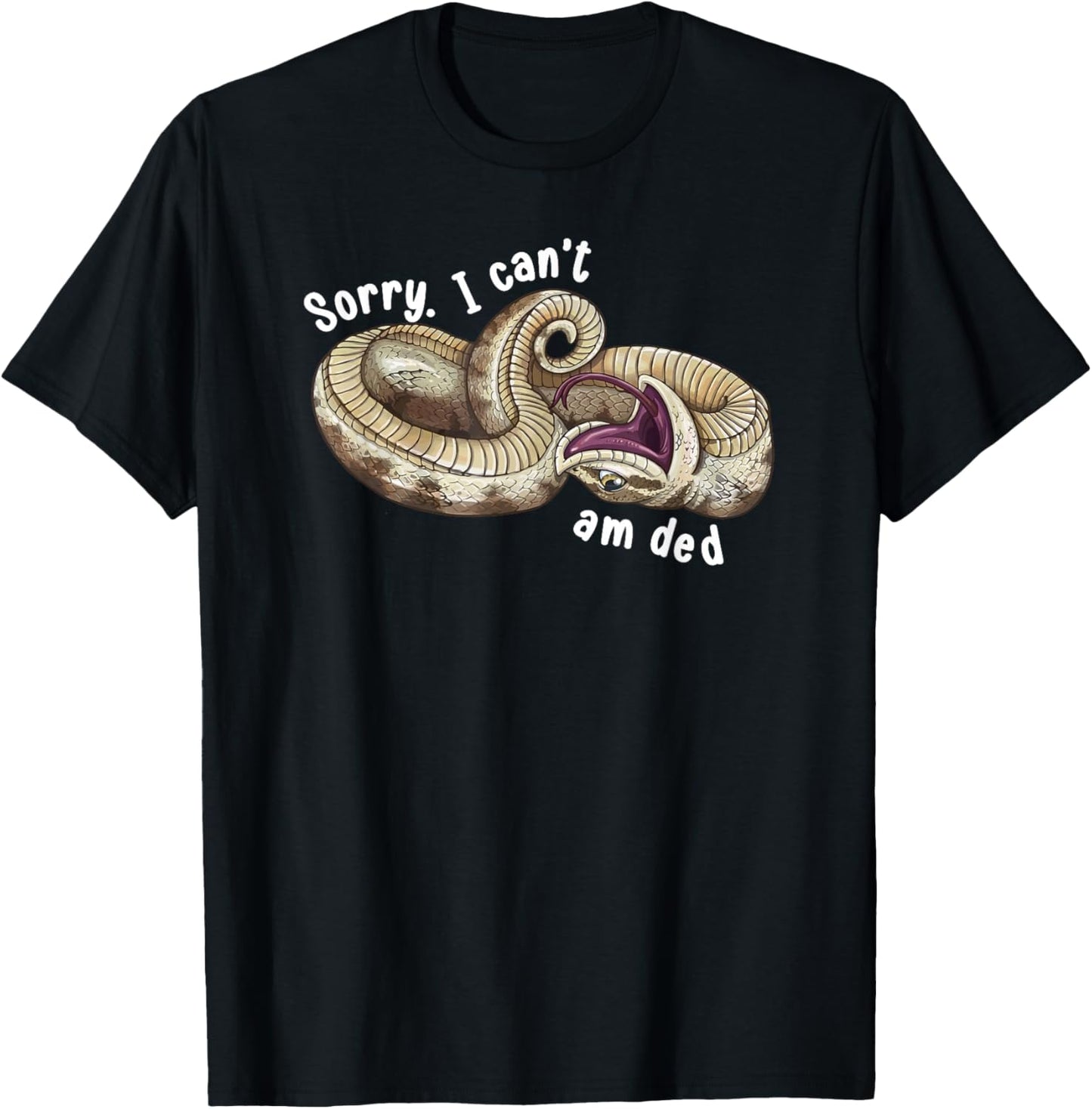 Funny Hognose Snake Owner Hognose Snake Lover T-Shirt - T-Shirt | Black