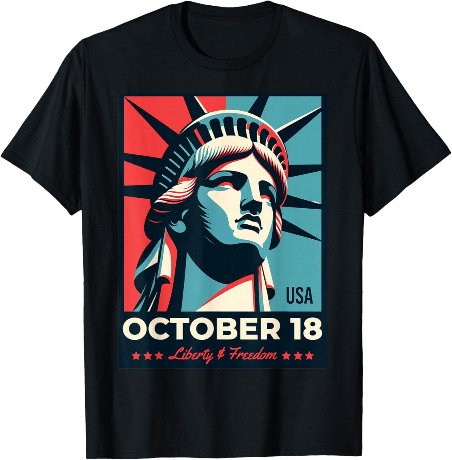October 18 Shirt T-Shirt - T-Shirt | Black