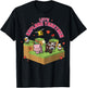 Minecraft Pig Cow Bee Chicken Explore Together Heart T-Shirt - T-Shirt | Black