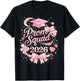 Prom Squad 2026 Coquette Bow Graduation Party Matching Group T-Shirt - T-Shirt | Black