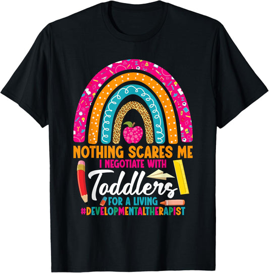 Developmental Therapy Always Early Intervention Specialist T-Shirt - T-Shirt | Black