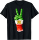 Iranian Freedom, Victory Hand with Iran Lion and Sun Flag T-Shirt - T-Shirt | Black