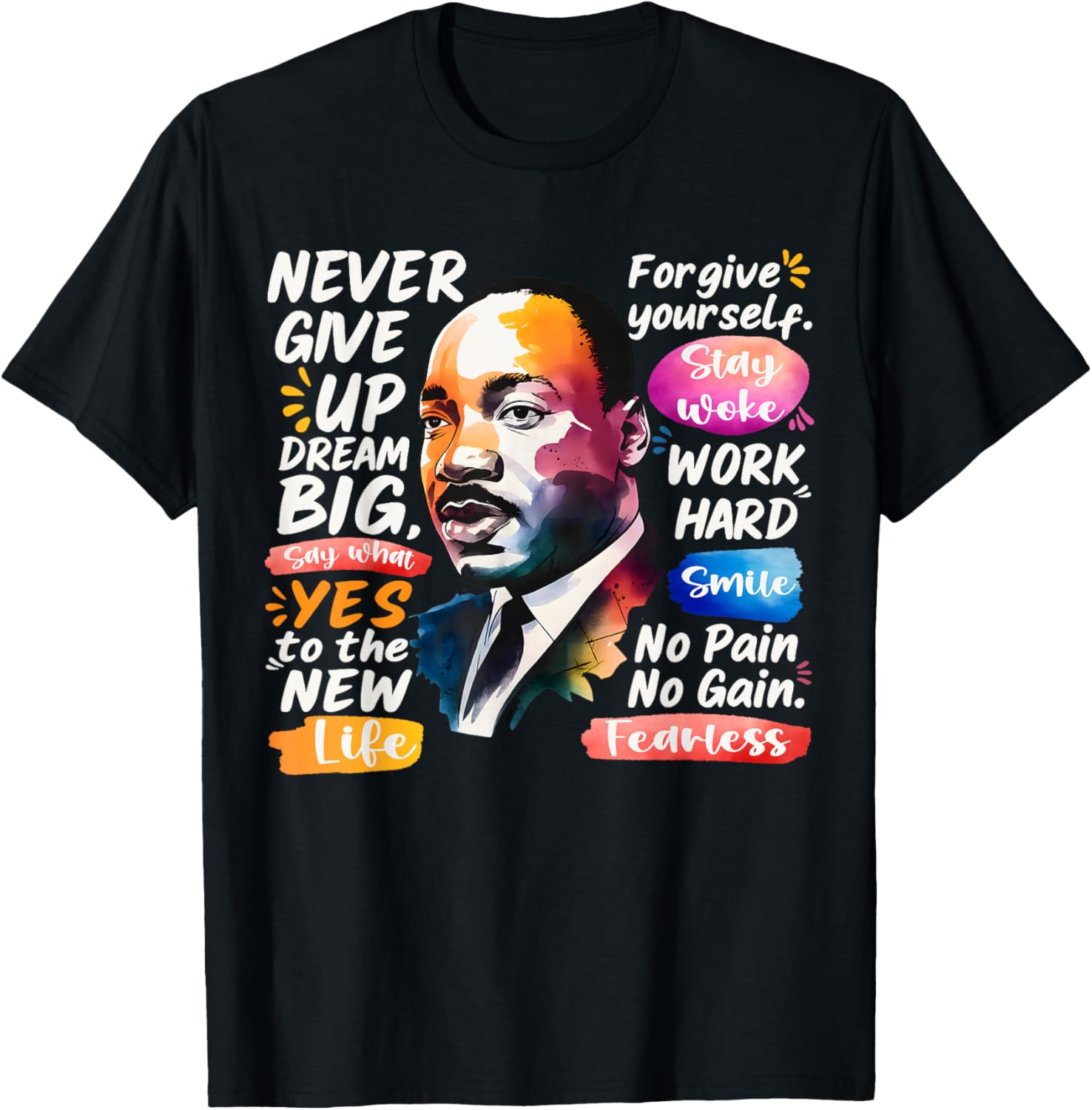 Black History Month Martin Have Dream Luther King Day T-Shirt - T-Shirt | Black