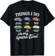 Isopod Lover Roly Poly Insect Things I Do in My Spare Time T-Shirt - T-Shirt | Black