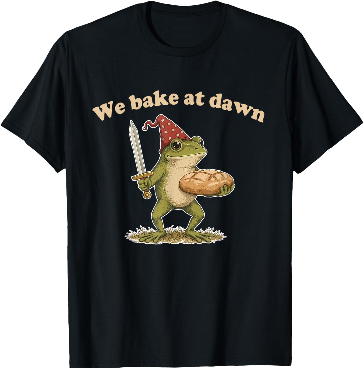 We Bake, At Dawn, Bakery Lifestyle T-Shirt - T-Shirt | Black