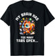 ADHD Squirrel My Brain Has Too Many Tabs Open Humor Gift T-Shirt - T-Shirt | Black