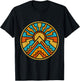 Indigenous Native American Culture Gift Sun Mountain T-Shirt - T-Shirt | Black