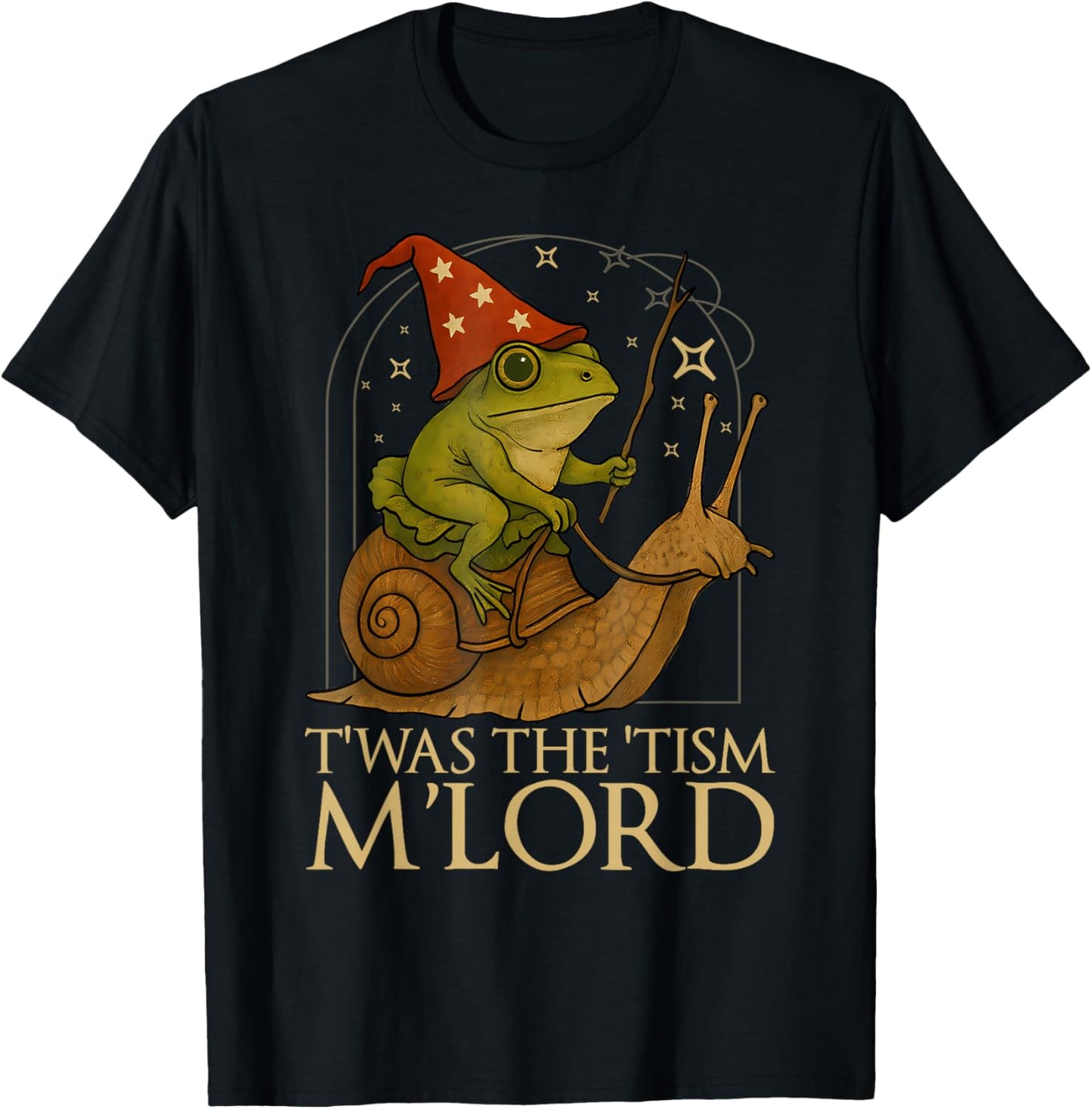 TWAS The Tism M Lord Shirt - Funny Autism Awareness T-Shirt - T-Shirt | Black