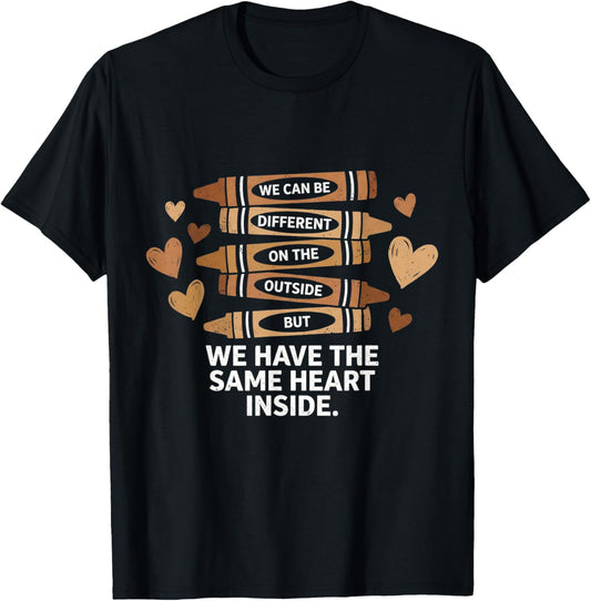 Same Heart Black History Month African American Women Kids T-Shirt - T-Shirt | Black