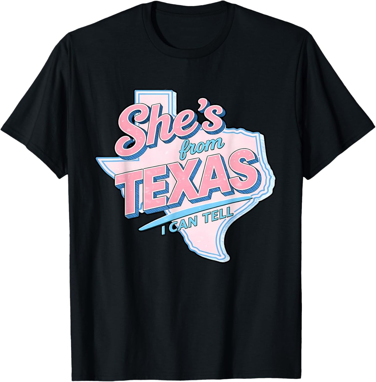 Texas Girl T-Shirt - T-Shirt | Black