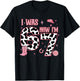 Western Cowgirl 7th Birthday Girl I was 6 Now I'm 7 Year Old T-Shirt - T-Shirt | Black