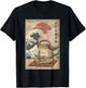 Japanese Gamer Frog Art Men Women Boys Funny Vintage Gaming T-Shirt - T-Shirt | Black