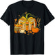 Fall Book Pumpkin Fall Librarians Bookworm Teachers Students T-Shirt - T-Shirt | Black