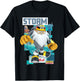 Sonic The Hedgehog - in The Zone - Storm T-Shirt - T-Shirt | Black