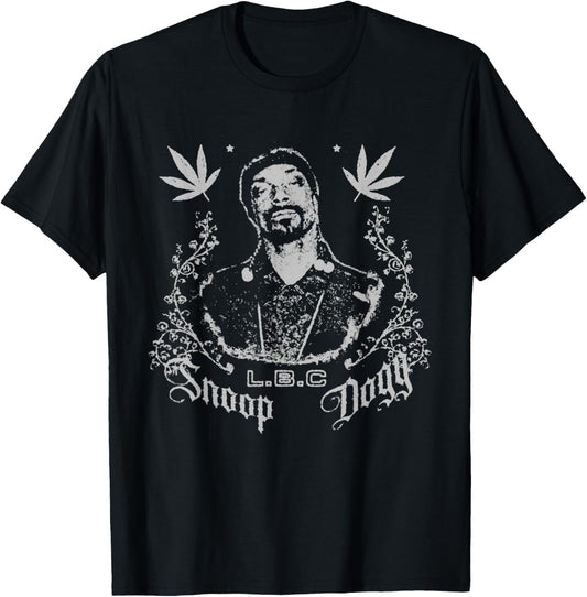 Official Snoop Dogg L.B.C. Photo T-Shirt - T-Shirt | Black