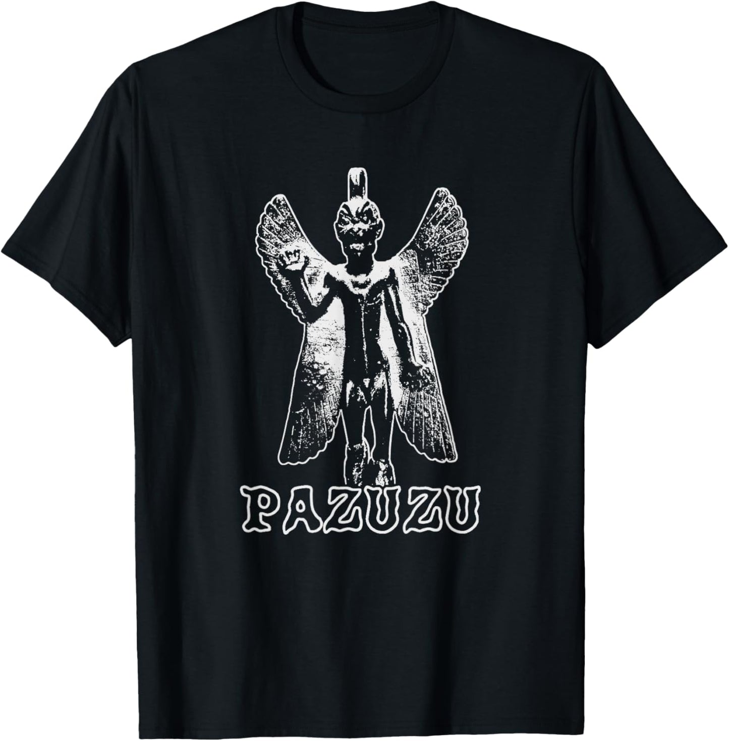 Pazuzu Ancient Mesopotamian Demon God Vintage Myth T-Shirt - T-Shirt | Black