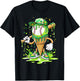 for Boys Ice Cream Baseball T-Shirt - T-Shirt | Black