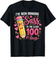 Bringing Sass to The Class for 100 Days of School Cute Bow T-Shirt - T-Shirt | Black