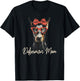 Women's Doberman Dog Vintage Mothers Day for Mom Sister T-Shirt - T-Shirt | Black