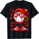 Funny 67 Baseball Drip Valentine's Day T-Shirt - T-Shirt | Black