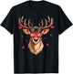 XOXO Valentines Day Shirts Boys Kids Buck Camo Deer Hunting T-Shirt - T-Shirt | Black