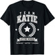 Team Katie Lifetime Member Funny Name Support T-Shirt - T-Shirt | Black