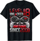 Level 18 Unlocked 18 Year Old Gifts Boys 18th Birthday Boy T-Shirt - T-Shirt | Black
