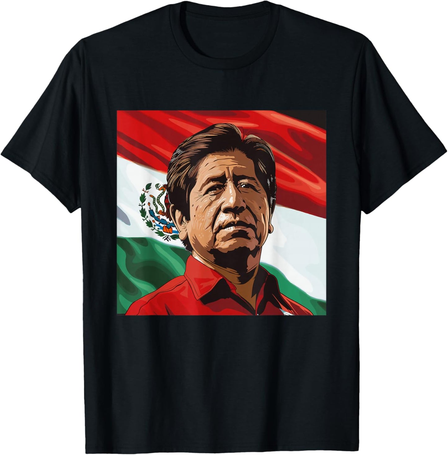 Cesar Chavez Hispanic Heritage Month Mexican Pride Latino T-Shirt - T-Shirt | Black