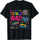 Totally Rad Retro Classic 80s Fun Party Throwback T-Shirt - T-Shirt | Black