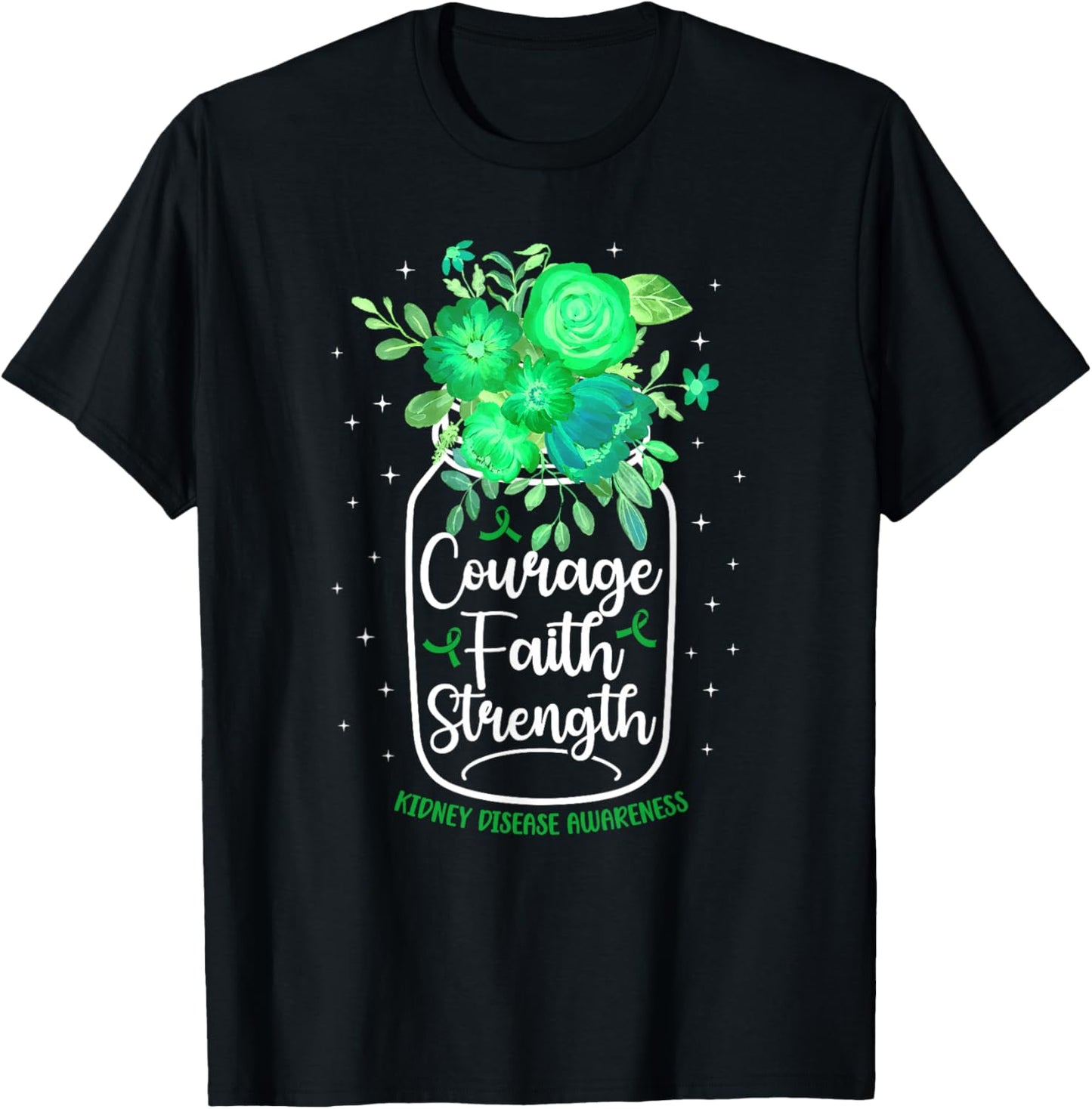 Kidney Disease Awareness Kidney Disease Survivor T-Shirt - T-Shirt | Black
