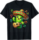 Cactus Sombrero Guitar Cinco de Mayo Boys Kids Men Mexican T-Shirt - T-Shirt | Black