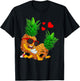 Swinging Pineapples Couple Swingers Valentines Men Women T-Shirt - T-Shirt | Black