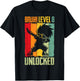 Bruh Level 8 Unlocked 8 Year Old 8th Birthday Dabbing Boy T-Shirt - T-Shirt | Black