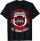 24th Birthday Gift Legend Born in February 2002 24 Yrs Old T-Shirt - T-Shirt | Black