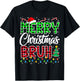 Bruh Christmas Kids Teens Boys Funny Christmas Humor Meme T-Shirt - T-Shirt | Black