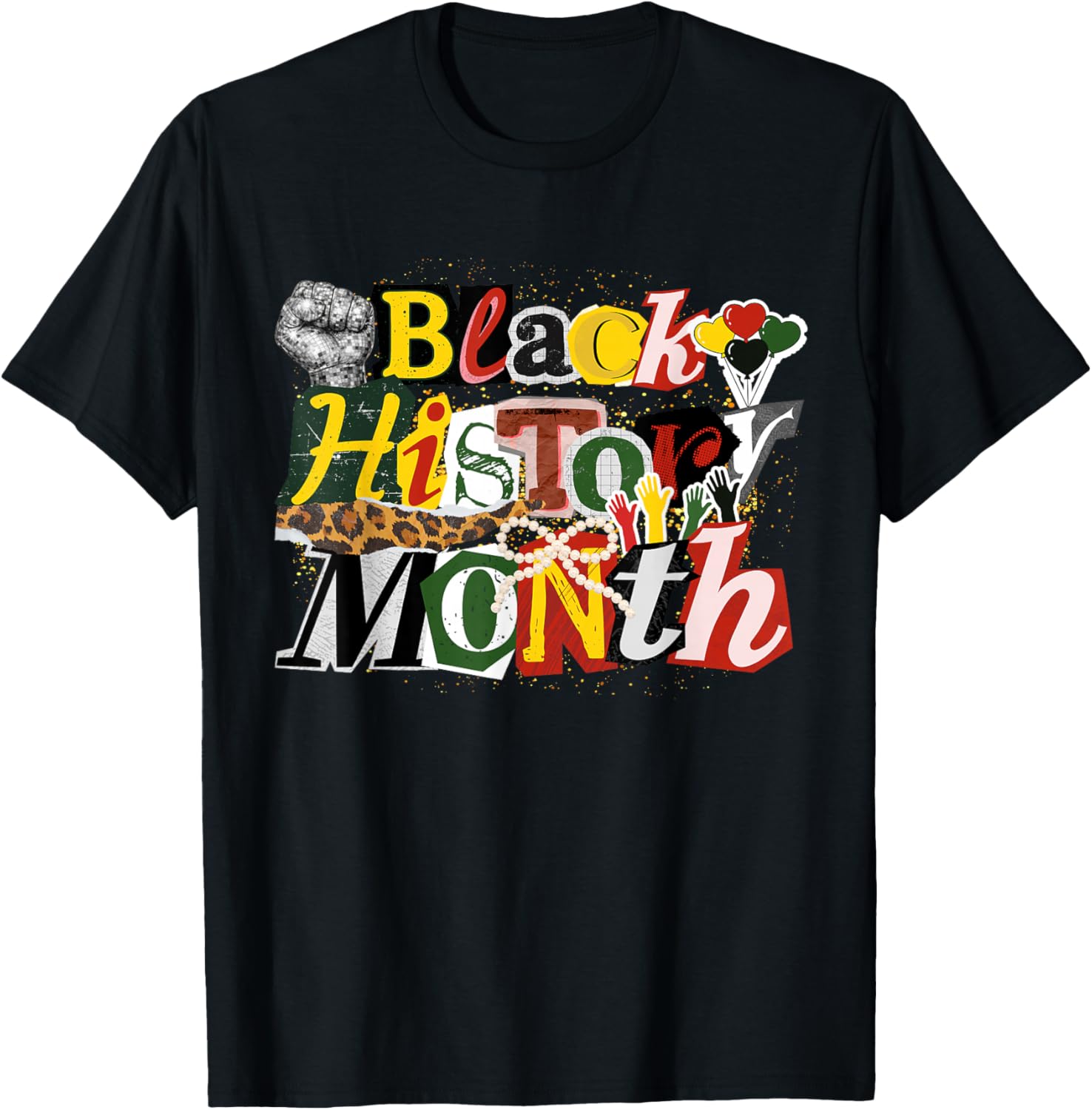 Black History Month African American Men Women Kids T-Shirt - T-Shirt | Black