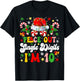 Peace Out Single Digits Im 10 Years Old Merry Christmas Kids T-Shirt - T-Shirt | Black