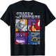 Transformers Retro Villainous Decepticon Grid T-Shirt - T-Shirt | Black