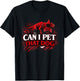 Can I Pet That Dog Demodog Stranger Meme Funny Dog Lover T-Shirt - T-Shirt | Black