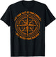 (On Back) Let Your Past Be Your Compass But Never Your Anchor T-Shirt - T-Shirt | Black