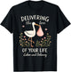 Valentines Labor & Delivery Delivering Loves of Your Life T-Shirt - T-Shirt | Black