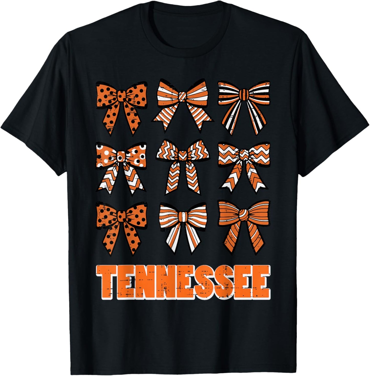 Tennessee Men Women Kids Boys Girls Youth Teen T-Shirt - T-Shirt | Black