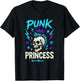 Punk Princess - Emo Skater Rebel Rocker T-Shirt - T-Shirt | Black