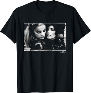 Singers Lene Lovich & Nina Hagen by Phil Nicholls T-Shirt - T-Shirt | Black
