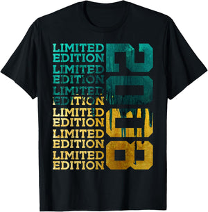 18 Years Limited Edition 2008 18TH Birthday T-Shirt - T-Shirt | Black