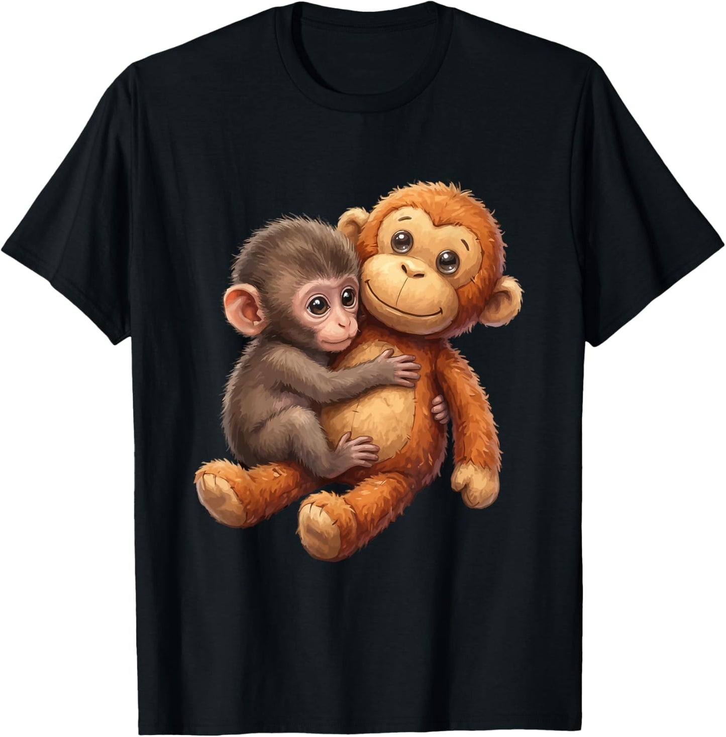 Punch Monkey Story of Japan’s Viral Baby Monkey Punch Design T-Shirt - T-Shirt | Black