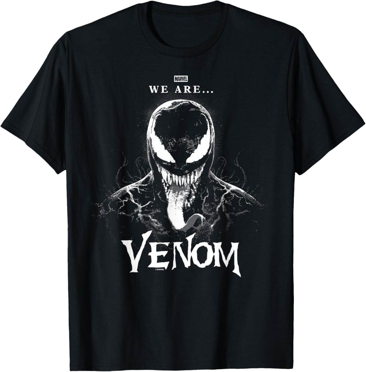 Marvel - Venom - Oversized Portrait T-Shirt - T-Shirt | Black